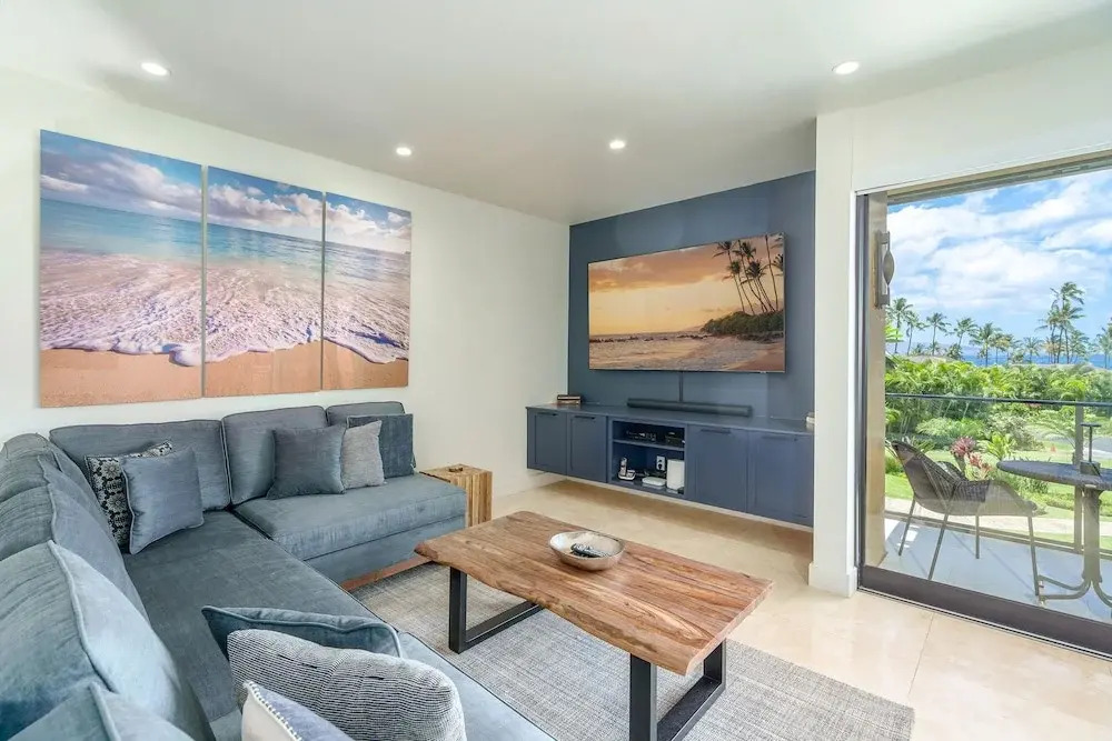Wailea Elua 803 - Ocean Views, Modern Renovation, Central AC, Wi-fi, BBQ Grill