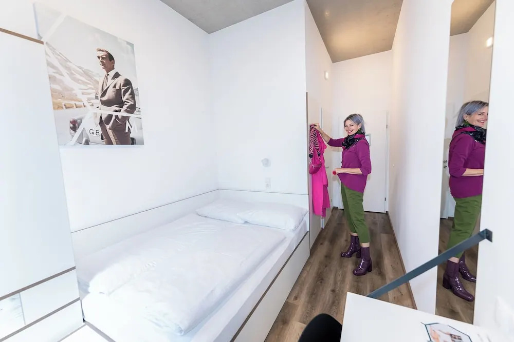 Motel Schlafraum Schlüßlberg-Dein smartes Hotel-contactless check-in