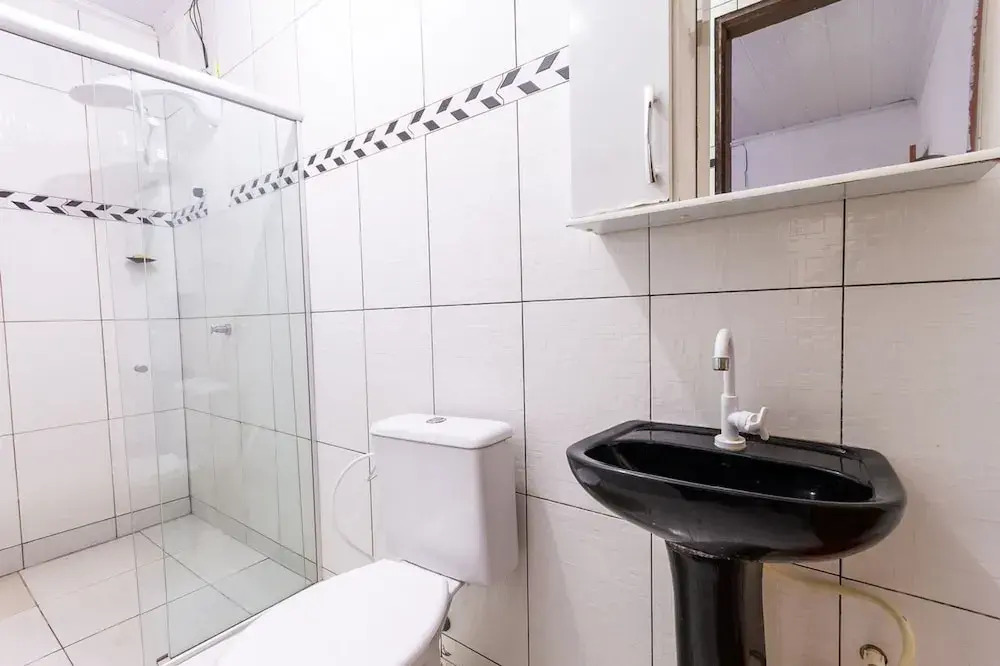 Casa Climatizada a 400m da Praia no Centro
