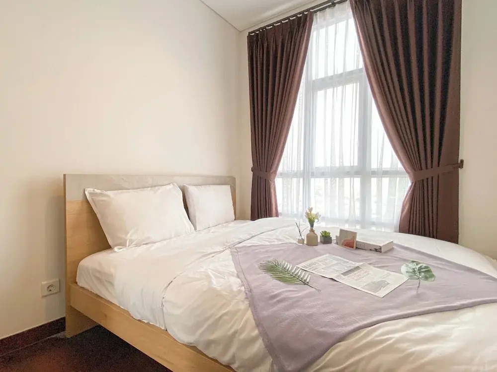 2Br Apartment Near Jakarta Kota Station At Lucky Tower Residence