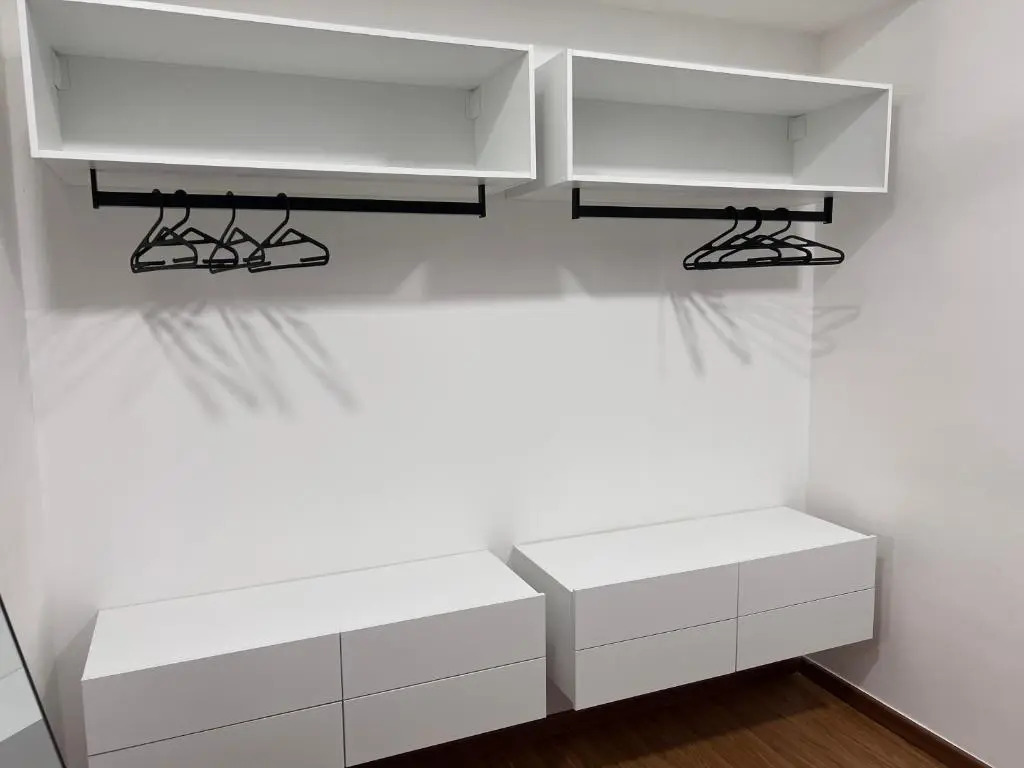 Contemporary & Stylish Suite#Georgetown#Sky Pool#2 BR, Living Room with Double Bed