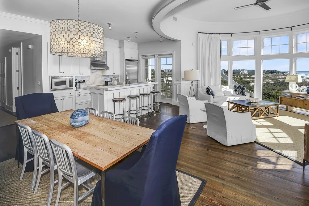 Gulf Front Penthouse Condo Complimentary Golf Cart 407 Compass Point 1, Watersound - 3 Br, Slps 8 3 Bedroom Condo by RedAwning