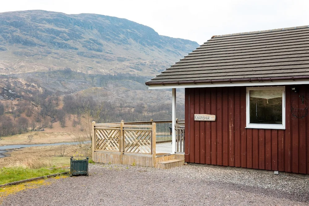 Kingfisher Lodge with sensational loch views