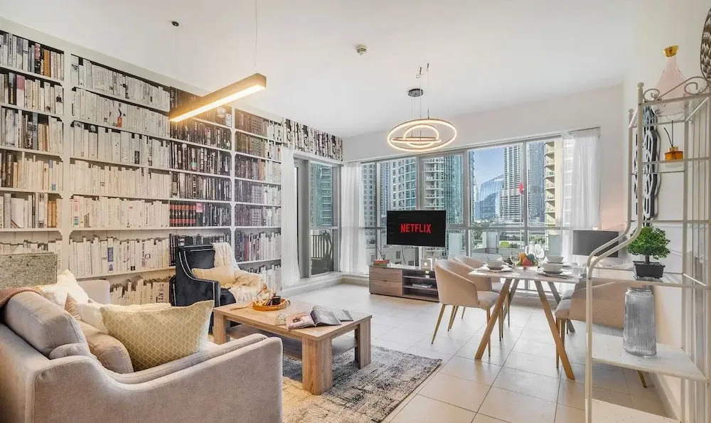 Stylish 2BR With Burj Khalifa View Near Dubai Mall