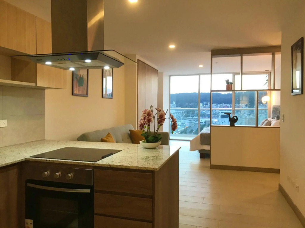 Suite Apartamento Espectacular Vista La Carolina - ONE Quito