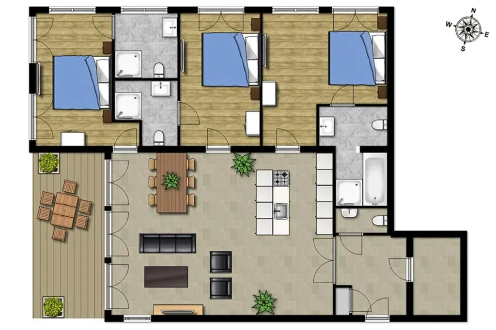 DAC50 Luxurious apartment Domburg