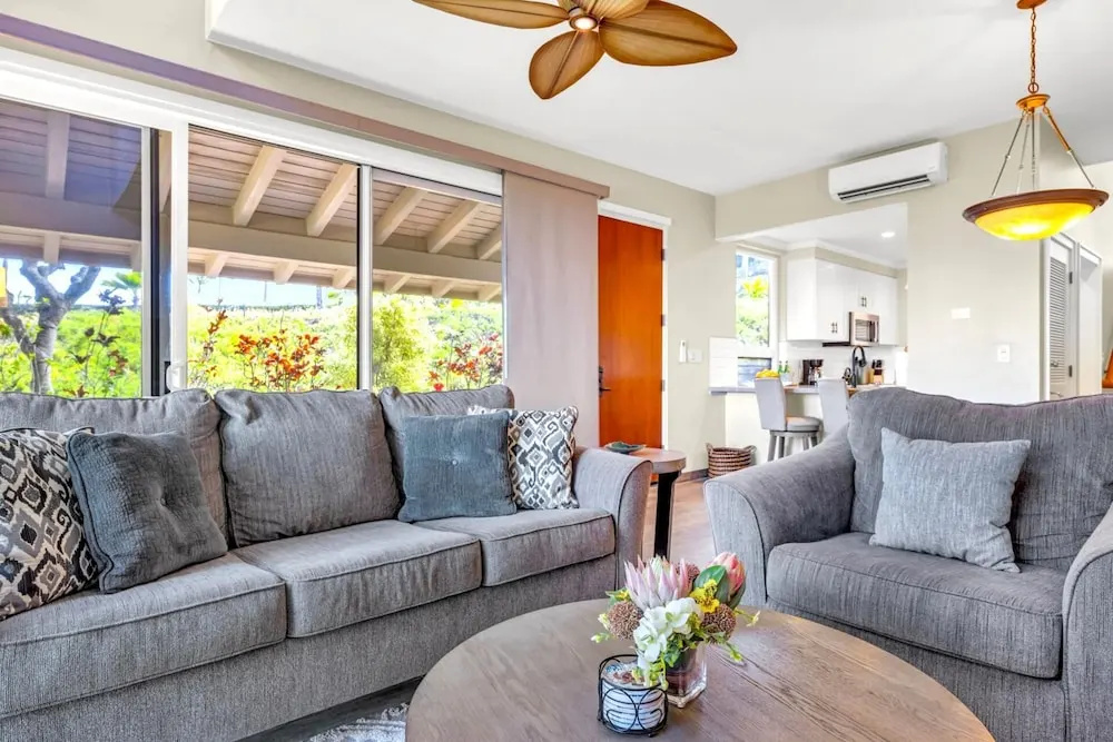 Kapalua Bay Villas Ocean View 1 BR Sleeps 4 Villas Steps to Beach Complimentary Car with 6 Nights KBV-24G3 by KBM