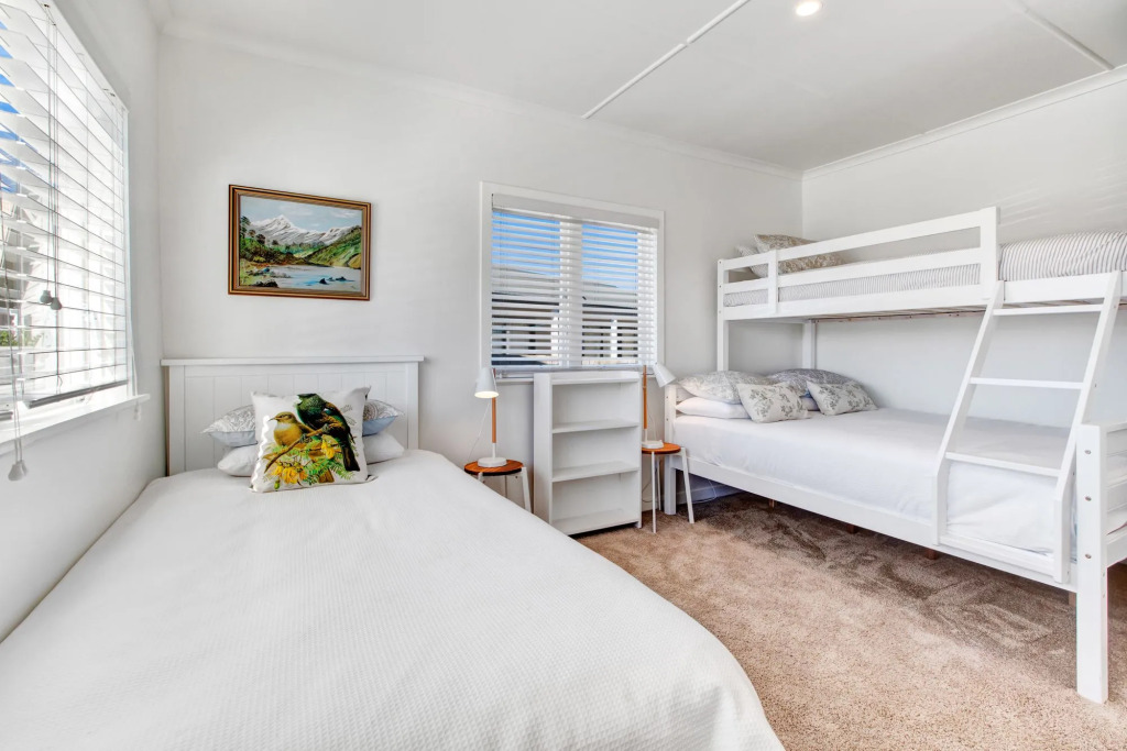 The Little Blue Bach in Oneroa Village by Waiheke Unlimited