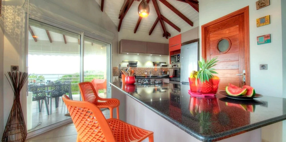Villa With 3 Bedrooms in Saint-françois, With Wonderful sea View, Priv