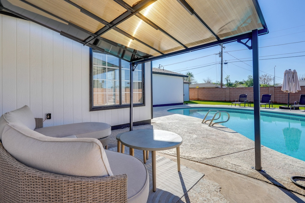 Stylish & Central Mesa Home With Private Pool!