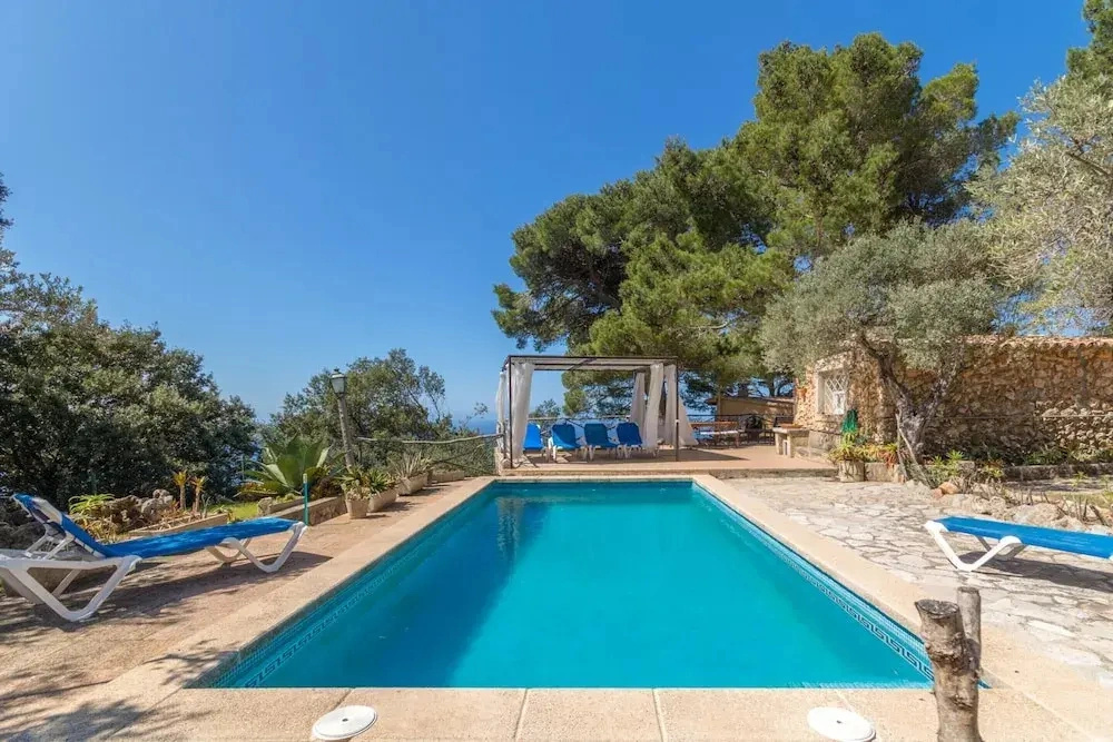 Son Galceran Gran in Valldemossa With Private Pool