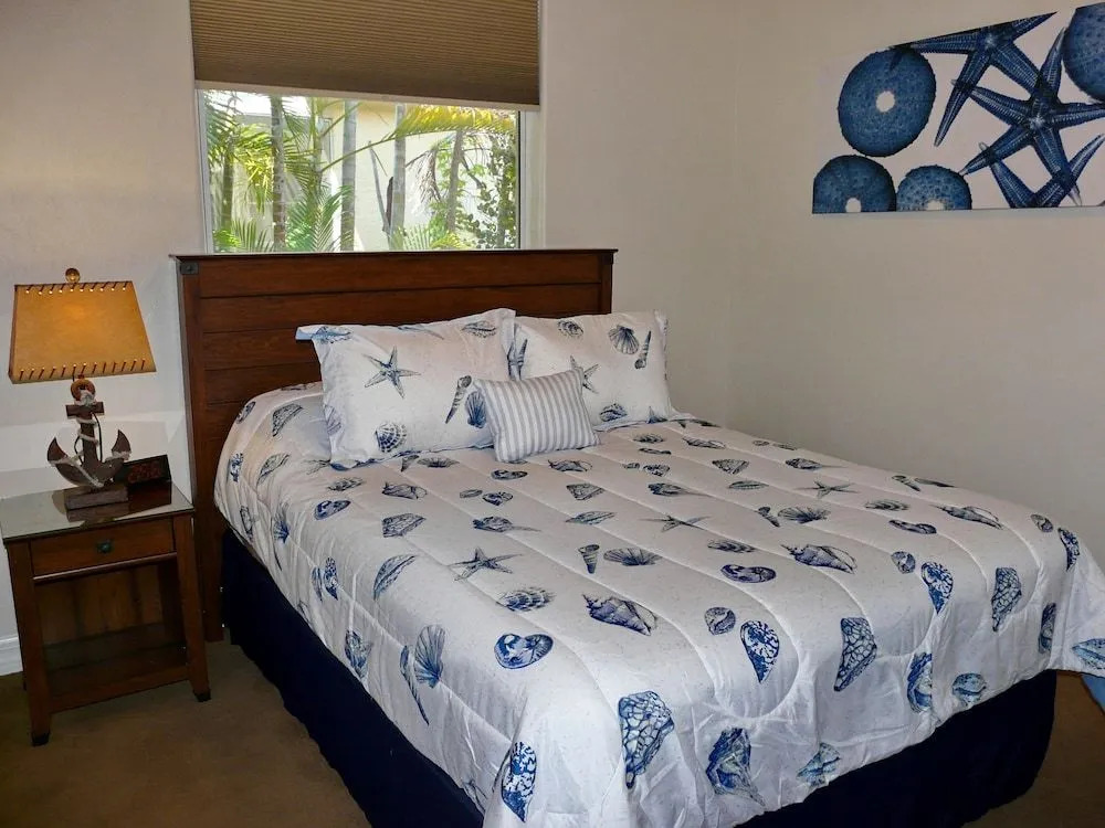 Waterfront home with pool, spa and walk to beach