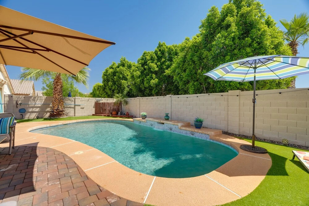 Sunny Surprise Home w/ Luxe Backyard Oasis!