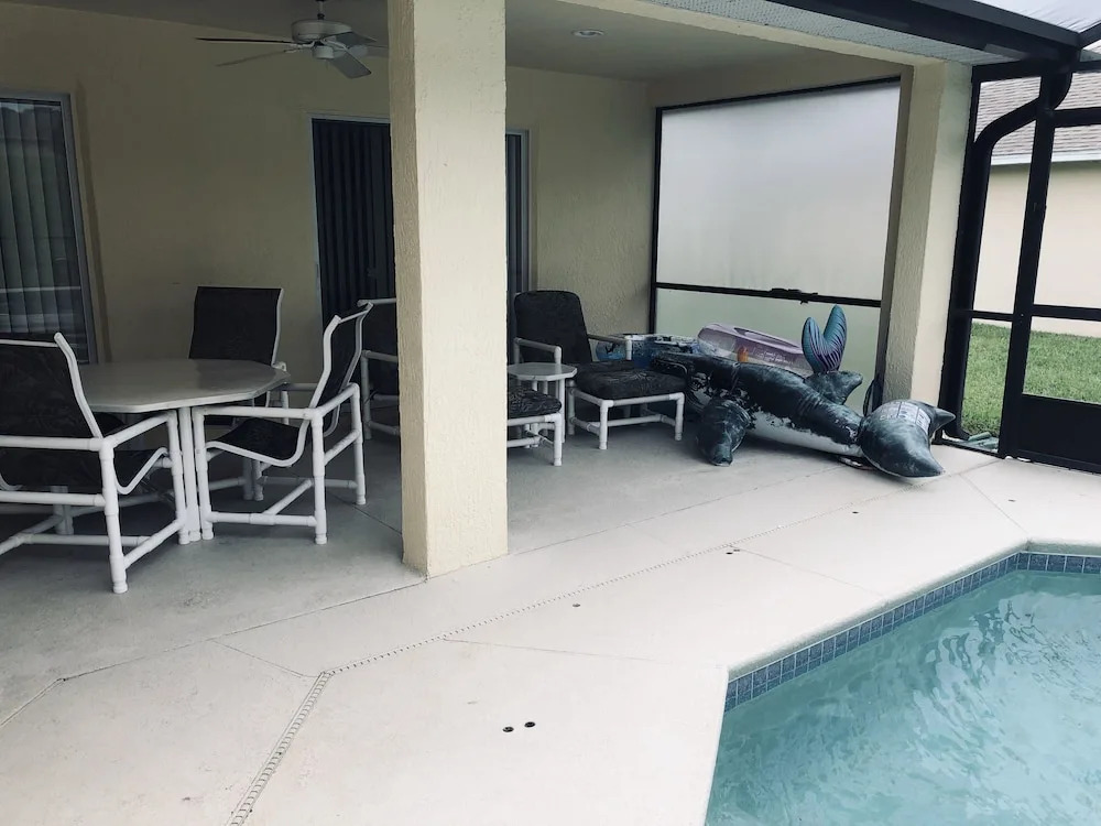 Gorgeous 4 Bed Home with Private Pool and Game Room in Disney Area TR346MD