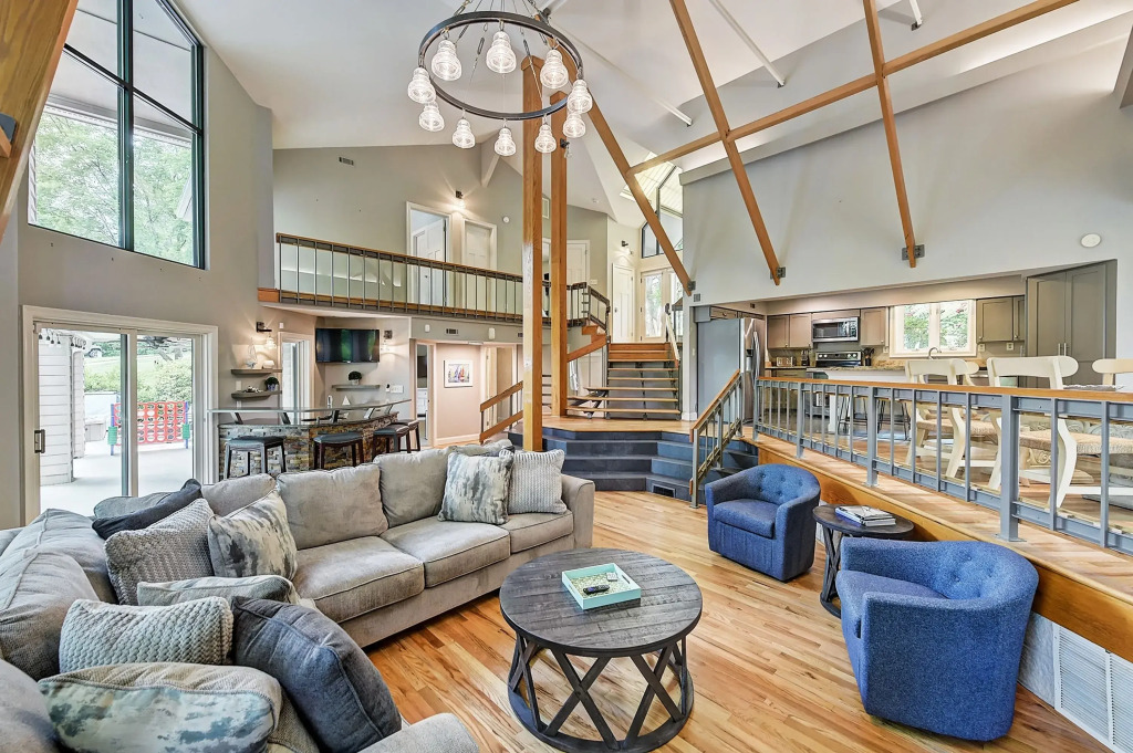 Lakefront w/ Private Dock + Hot Tub Pontoon Rental Butler Bliss by Avantstay