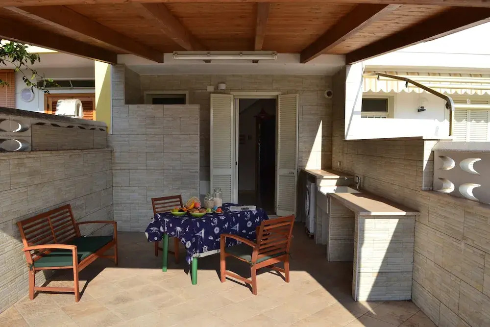Two-story House in San Foca With Outdoor Spaces and air Conditioning