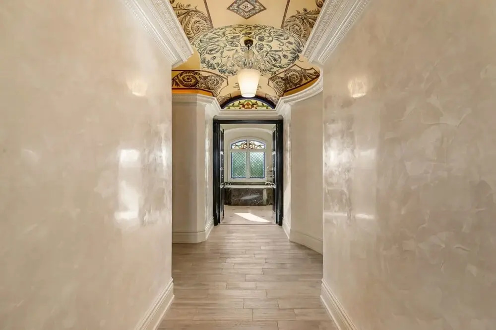 Luxurious 3-story Estate With Gym Pool Slide Private Beach and Lighthouse Views