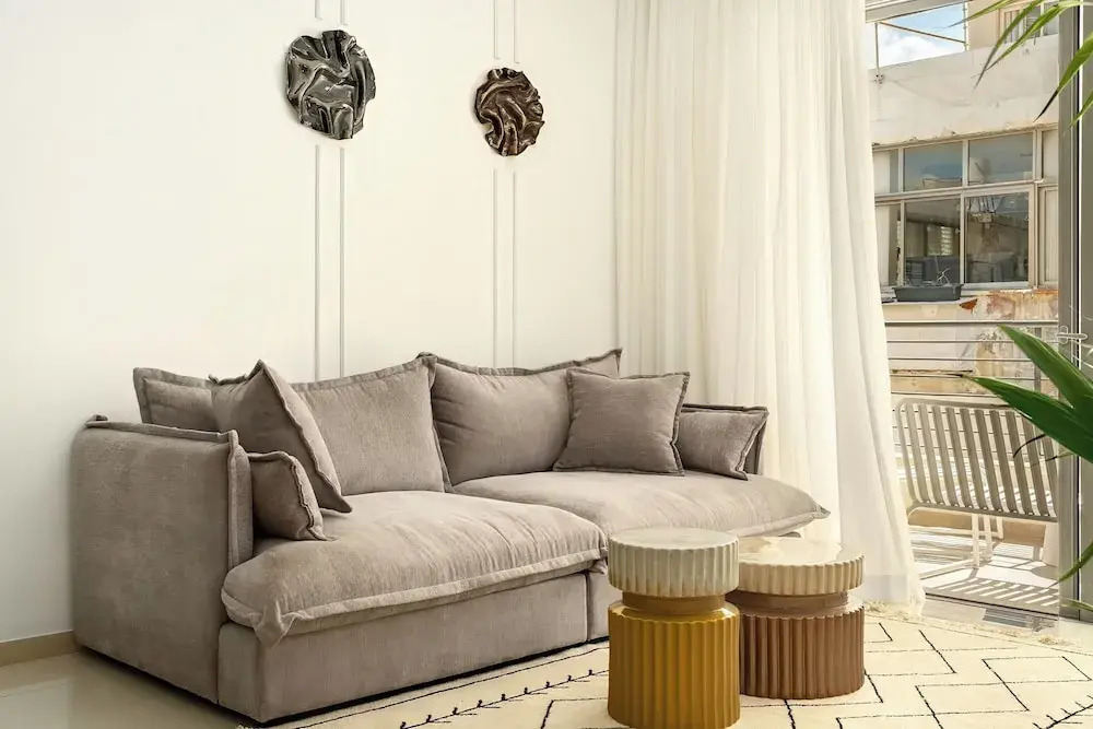 MAMAD - Shenkin Eclectic Blue Apt by Sea N' Rent