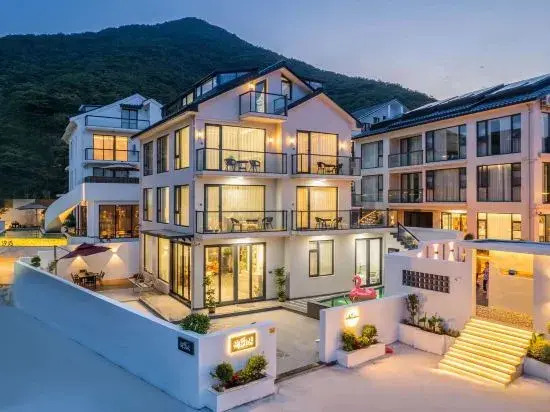 Zhujiajianhai can·First-line sea view starry sky pool holiday villa (Xiaowushitang Branch)