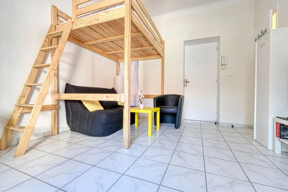 Chic Minimalist Studio - 2 Mins Walk From Palais!