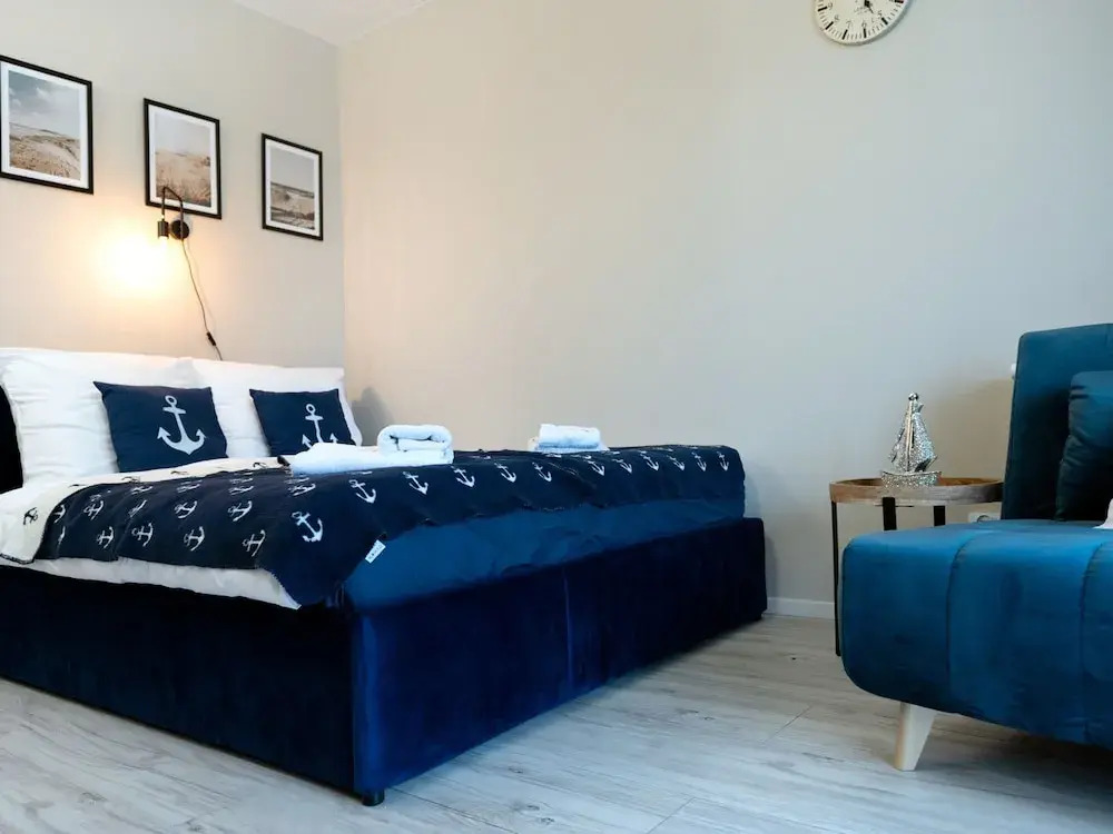 Comfortable apartment near the river, Dziwnów