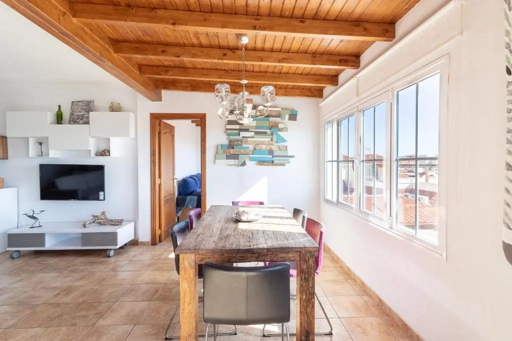 Flatguest Pajara + 2 terraces + 9 PAX + Sea view