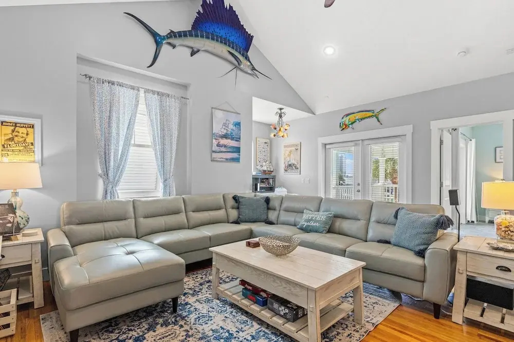 Seafoam Beautiful 3BR Home With Heated Private Pool - 4 Min Walk to Beach!