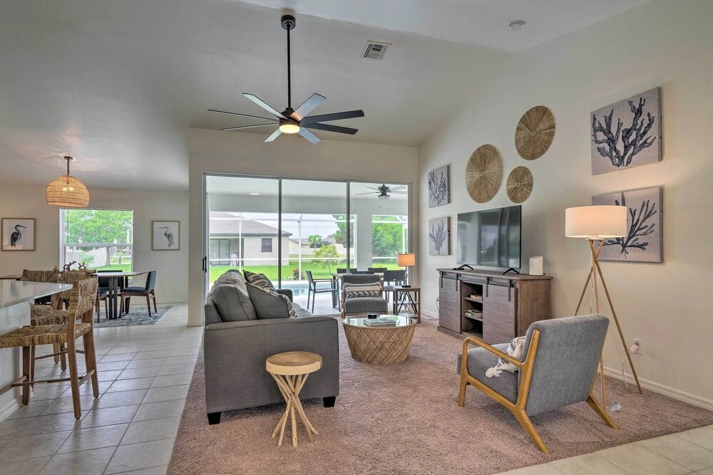 Private Pool: Beachy Cape Coral Getaway!