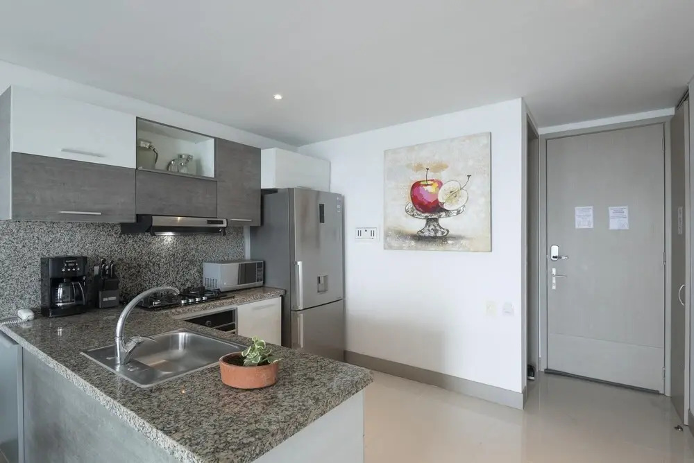 Relaxing 1 BR Beachfront Apartment w Wifi and Pool