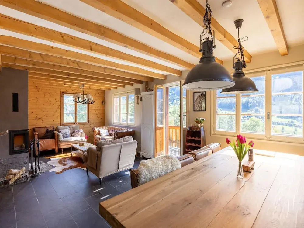 8p Chalet in the Mountains Near Fiesch ski Area