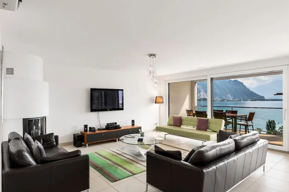 Luxury Apartment Lake view & Center of Montreux