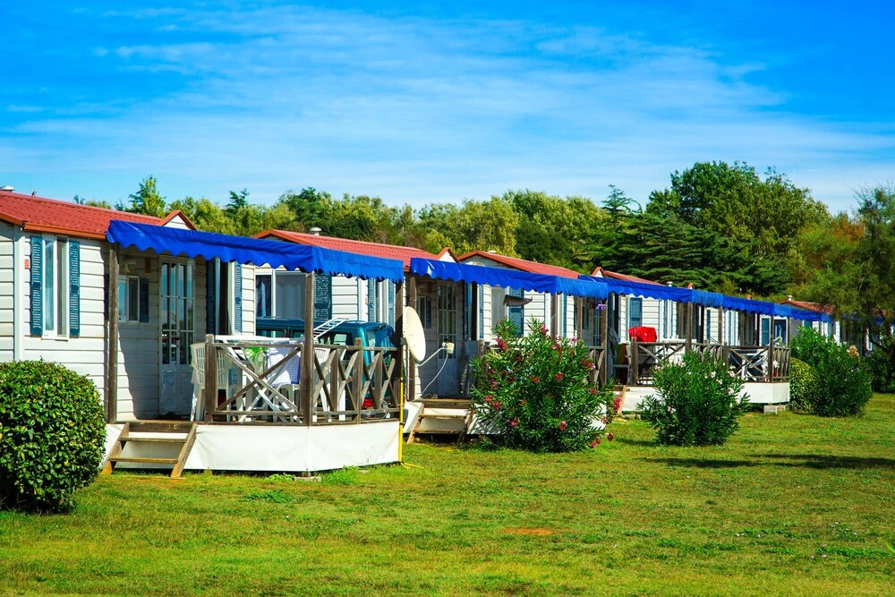 Quality Mobile Homes in Camping Kazela