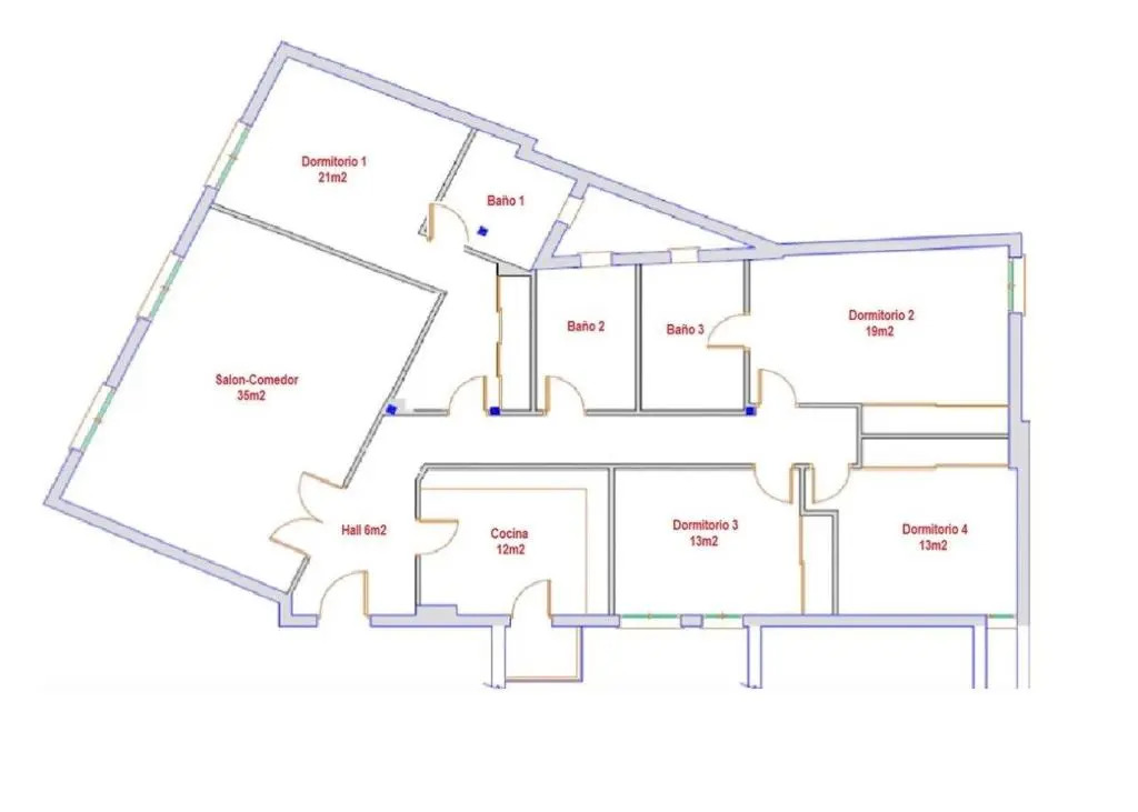 Apartamento 4Bedrooms