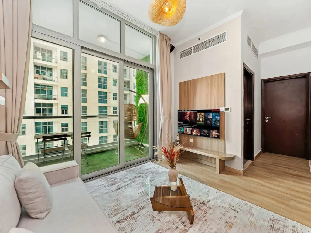 Квартира 16th Floor Marina 1BR Sleeps 8 Near Beach