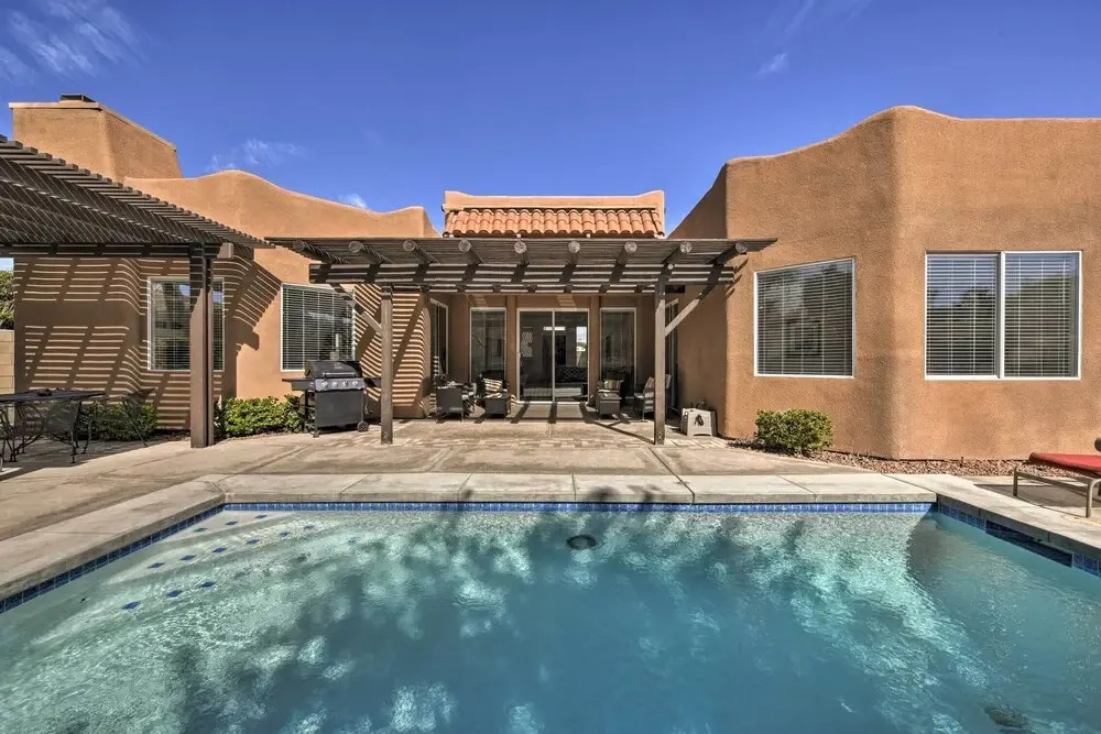 Bermuda Dunes Home w/ Private Pool, Patio & Grill!