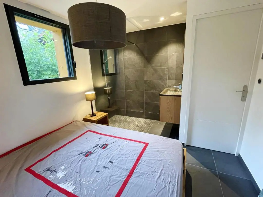 Chalet de 4 chambres avec sauna jardin amenage et wifi a Valloire