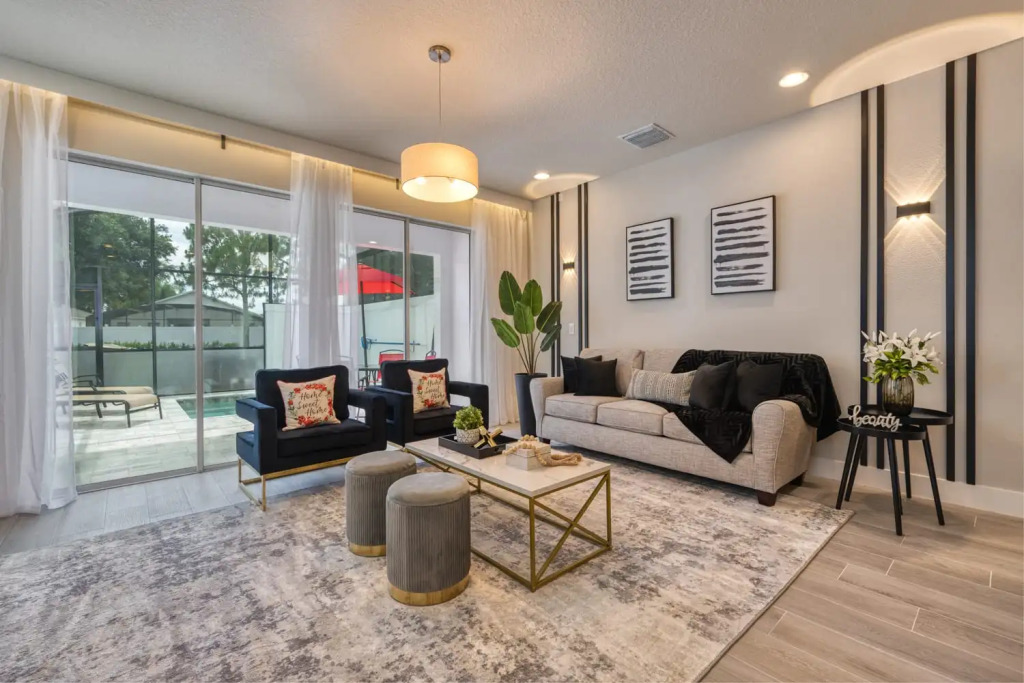 Elegant home with private pool near Disney