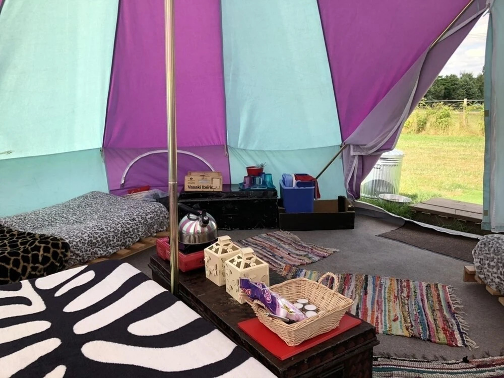 Fully Equipped Bell Tent 2