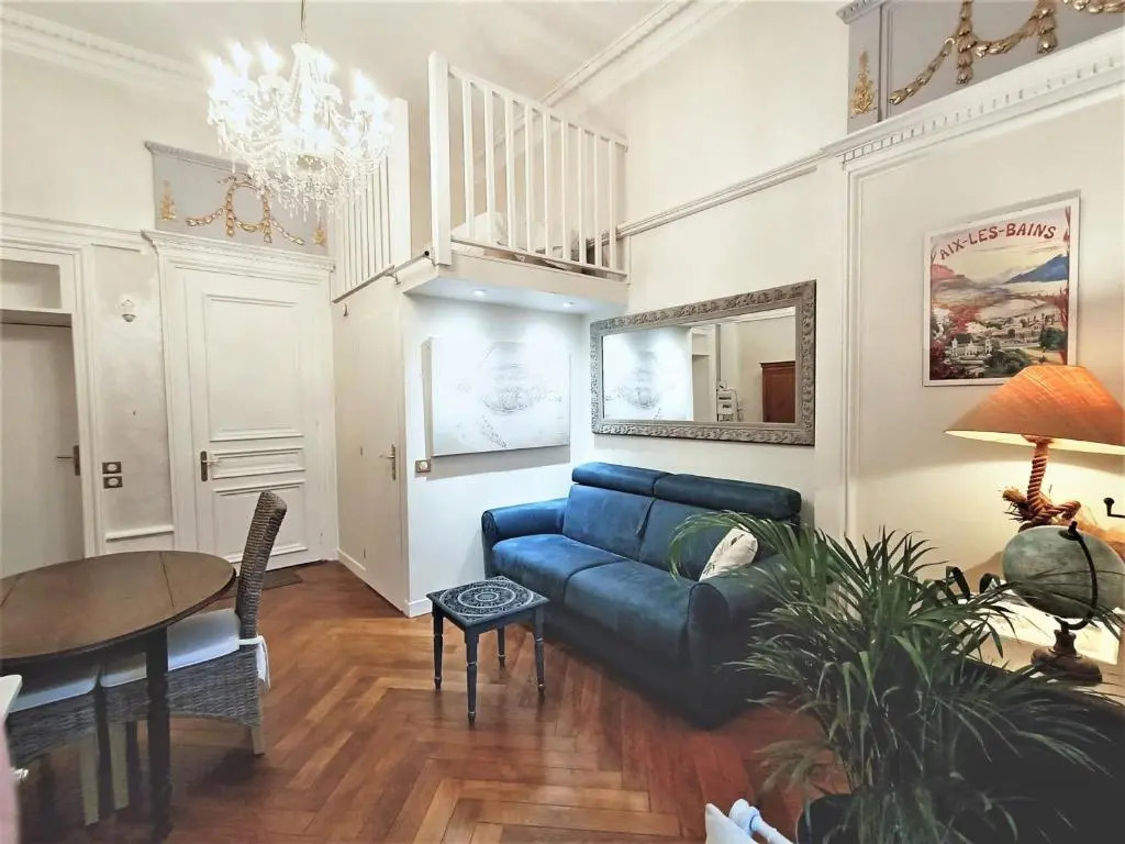 Studio Aix-les-Bains, 1 pièce, 2 personnes - FR-1-555-44