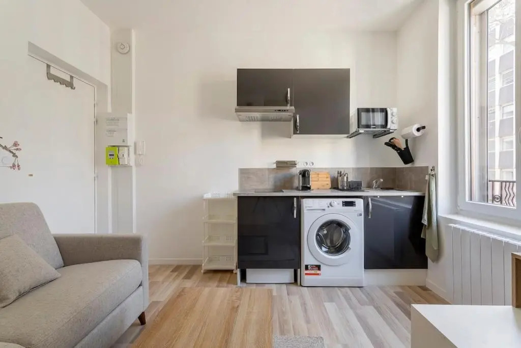 Studio Equipé Boulevard Stalingrad -2 personnes