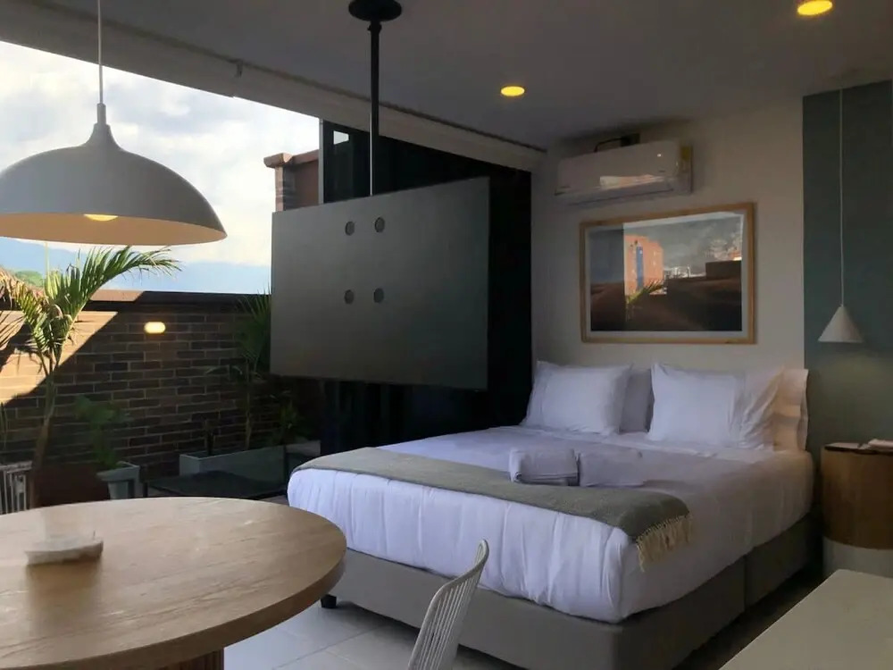 Cozy Studio w Balcony in Laureles Medell n