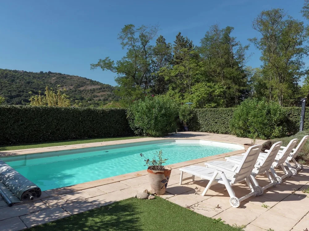 Sun drenched villa in Ardeche with Pool