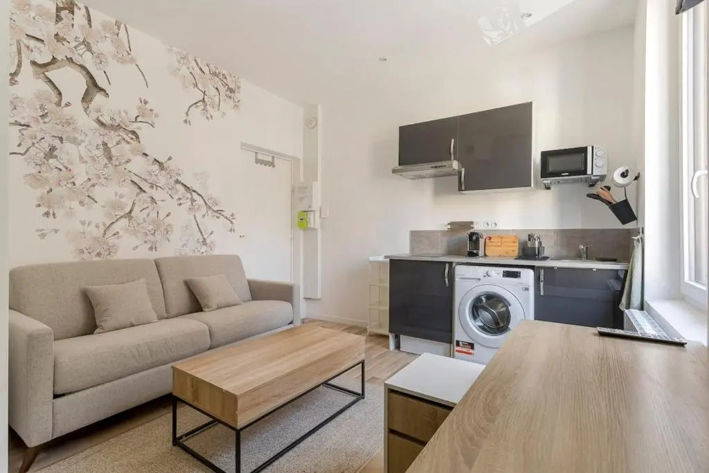 Studio Equipé Boulevard Stalingrad -2 personnes