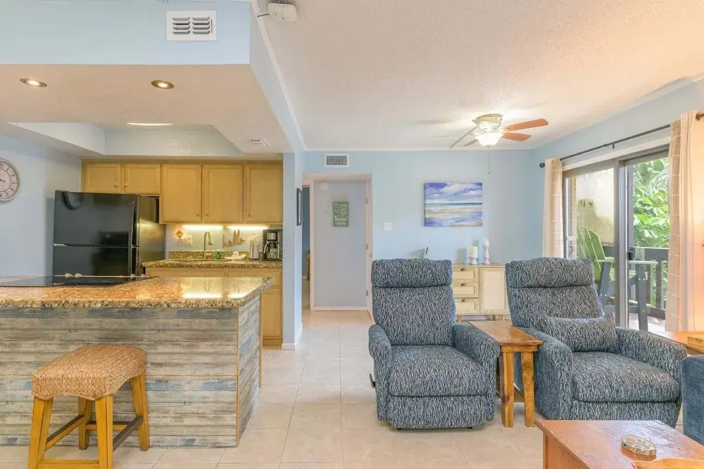 Tiki 227 - Gorgeous 1br Condo Overlooking The Pool 1 Bedroom Condo