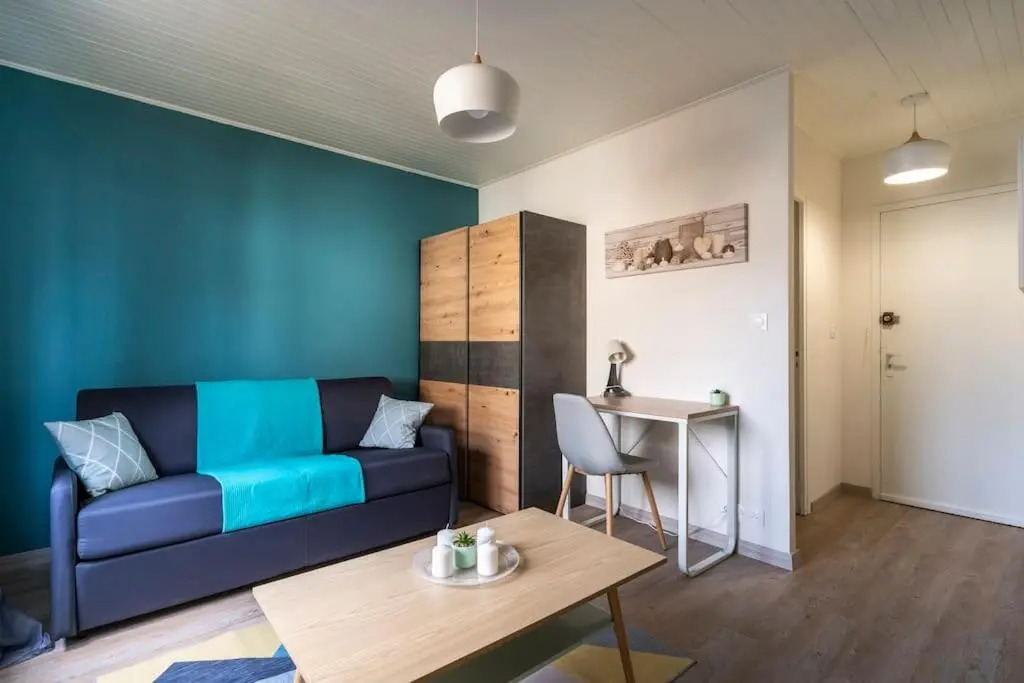 studio cosy proche du centre + parking gratuit