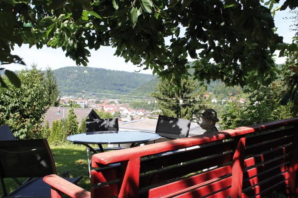 Panoramablick vom Obergeschoß
