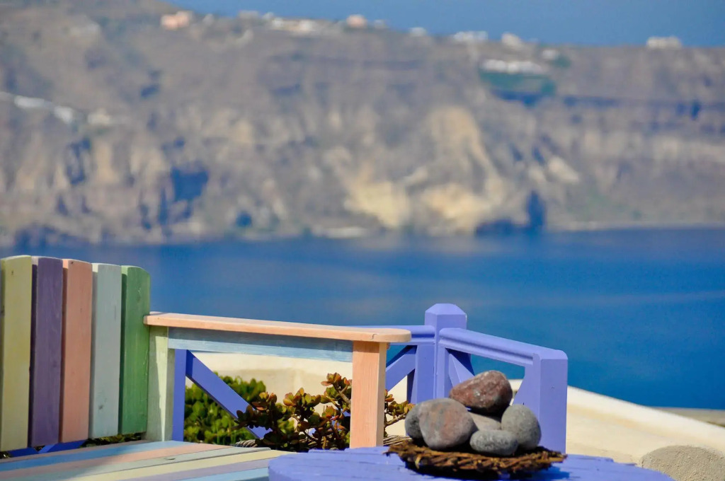 Santo Blue Santorini Caldera View Luxury Houses