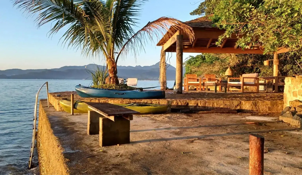 REFUGIO na frente do mar em Ilha de Araujo