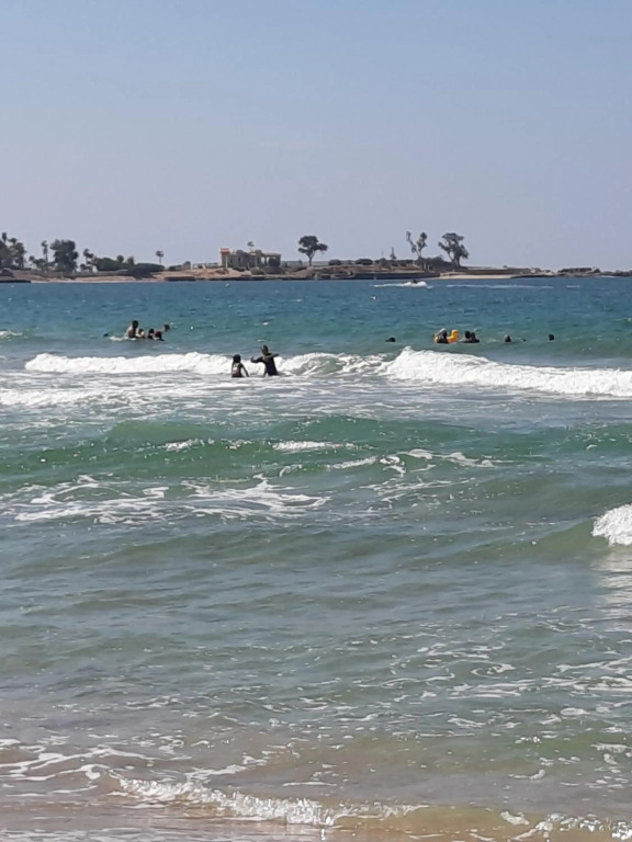 2 bed rooms 95m, Garden&sea view, first floor, Family only دور اول بمدخل مستقل