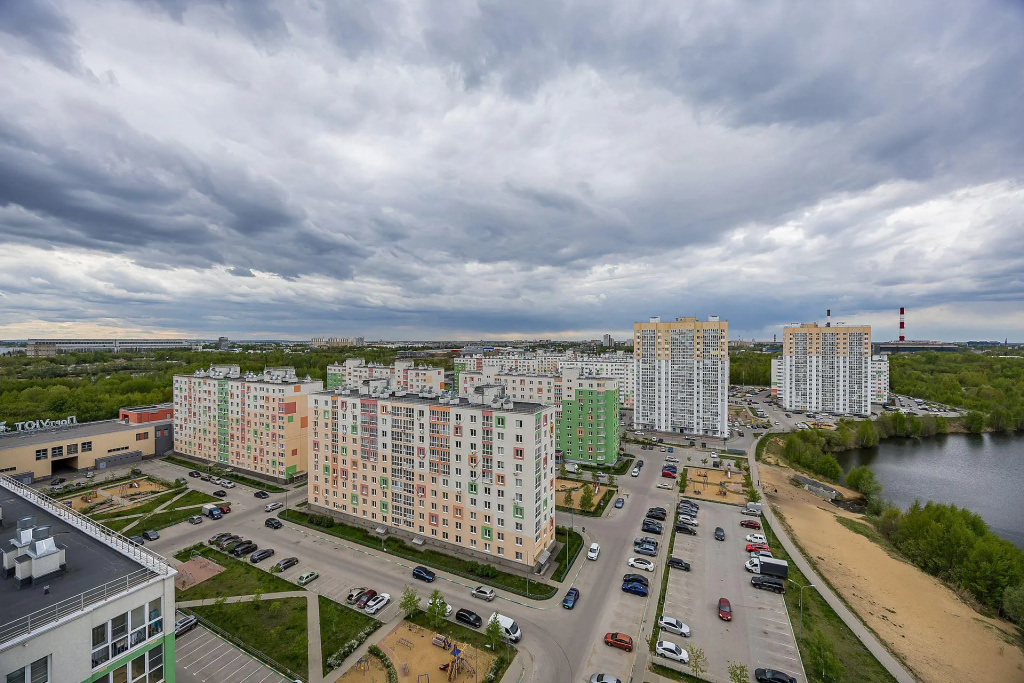 На закате - Квартира на берегу озера с шикарным видом